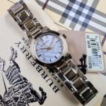 Burberry The City Gold Stainless Steel Silver  Dial Quartz Watch