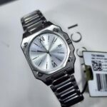 Gucci G-Flat Stainless Steel Silver Dial Women’s Watch YA166504