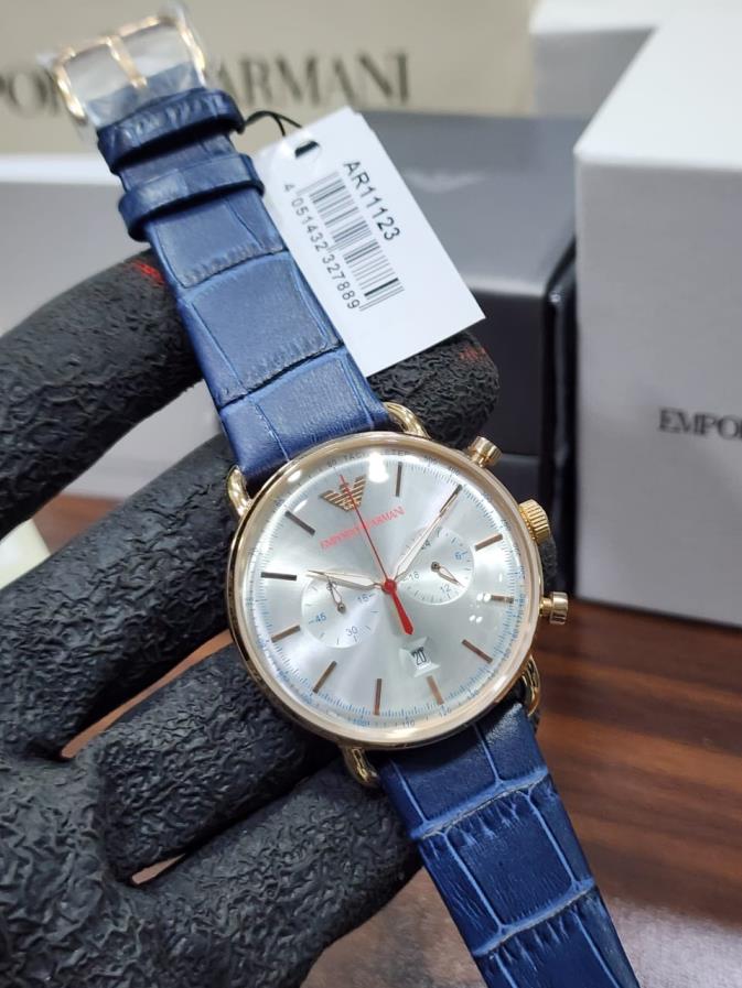 24 Emporio Armani Aviator Chronograph Men's Watch - AR11123 - Image 1