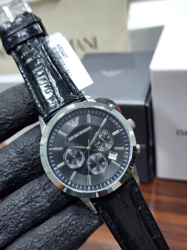 25 Emporio Armani Renato Chronograph Men's Watch - AR2447 - Image 1