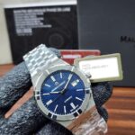 Maurice Lacroix Aikon Automatic Date 42mm Blue Dial Stainless Steel Men's  Watch